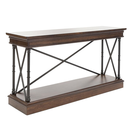 Tribeca Rectangular Sofa Table in Cordovian Brown - Furniture 4 Less (Jacksonville, NC)