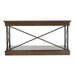 Tribeca Rectangular Sofa Table in Cordovian Brown - Furniture 4 Less (Jacksonville, NC)