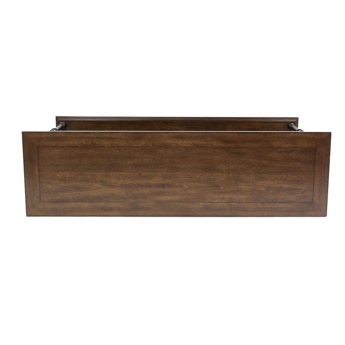 Tribeca Rectangular Sofa Table in Cordovian Brown - Furniture 4 Less (Jacksonville, NC)
