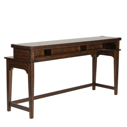 Aspen Skies 4 Piece Console Set (1-Console 3-Stools) - Furniture 4 Less (Jacksonville, NC)