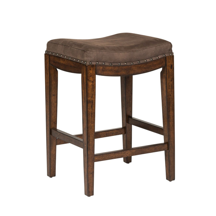 Aspen Skies 4 Piece Console Set (1-Console 3-Stools) - Furniture 4 Less (Jacksonville, NC)