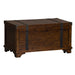 Aspen Skies Storage Trunk in Russet Brown - Furniture 4 Less (Jacksonville, NC)