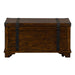 Aspen Skies Storage Trunk in Russet Brown - Furniture 4 Less (Jacksonville, NC)