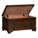 Aspen Skies Storage Trunk in Russet Brown - Furniture 4 Less (Jacksonville, NC)