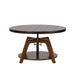 Liberty Aspen Skies Motion Cocktail Table in Russet Brown - Furniture 4 Less (Jacksonville, NC)