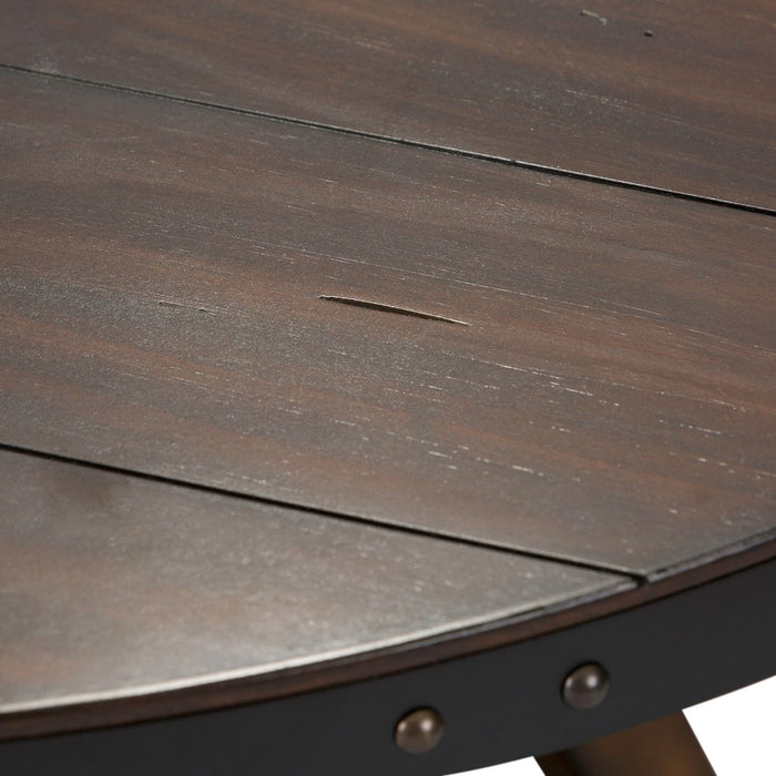 Aspen Skies Motion Cocktail Table in Russet Brown - Furniture 4 Less (Jacksonville, NC)