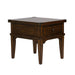 Aspen Skies End Table in Russet Brown - Furniture 4 Less (Jacksonville, NC)