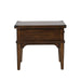 Aspen Skies End Table in Russet Brown - Furniture 4 Less (Jacksonville, NC)