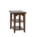 Aspen Skies Chair Side Table in Russet Brown - Furniture 4 Less (Jacksonville, NC)