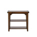Aspen Skies Chair Side Table in Russet Brown - Furniture 4 Less (Jacksonville, NC)