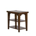 Aspen Skies Chair Side Table in Russet Brown - Furniture 4 Less (Jacksonville, NC)
