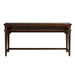 Liberty Aspen Skies Console Bar Table in Russet Brown - Furniture 4 Less (Jacksonville, NC)