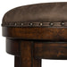 Aspen Skies Swivel Barstool in Russet Brown - Furniture 4 Less (Jacksonville, NC)