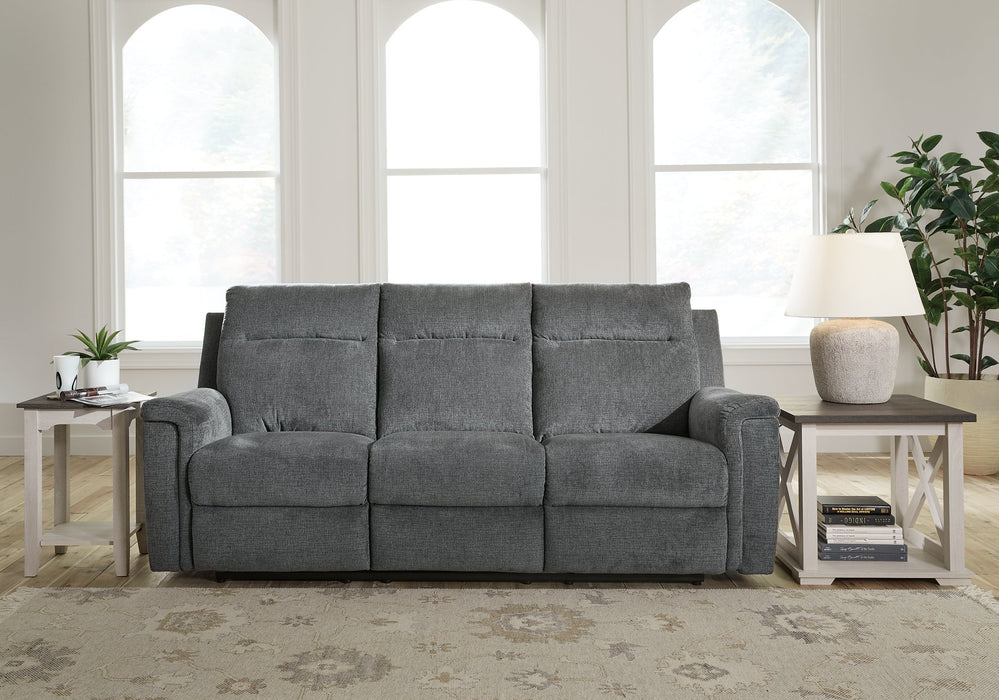 Barnsana Power Reclining Sofa - Furniture 4 Less (Jacksonville, NC)