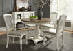 Liberty Furniture Cumberland Creek Pedestal Dining Table in Nutmeg/White 334-4860 - Furniture 4 Less (Jacksonville, NC)