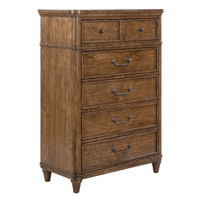 Harrison Heights 5 Drawer Chest - Furniture 4 Less (Jacksonville, NC)