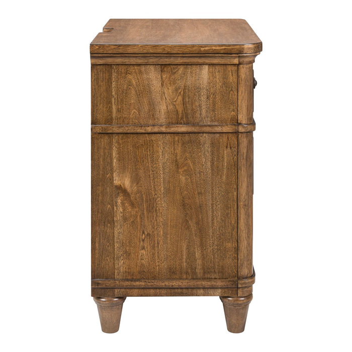 Harrison Heights Nightstand w/ Charging Station - Furniture 4 Less (Jacksonville, NC)