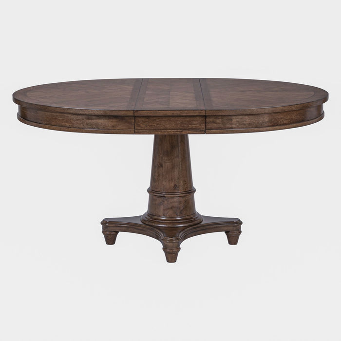 Harrison Heights Pedestal Table Set - Furniture 4 Less (Jacksonville, NC)