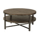 Liberty Breckinridge Round Cocktail Table in Mahogany - Furniture 4 Less (Jacksonville, NC)