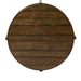 Breckinridge Round Cocktail Table in Mahogany - Furniture 4 Less (Jacksonville, NC)