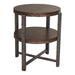 Liberty Breckinridge Round End Table in Mahogany - Furniture 4 Less (Jacksonville, NC)