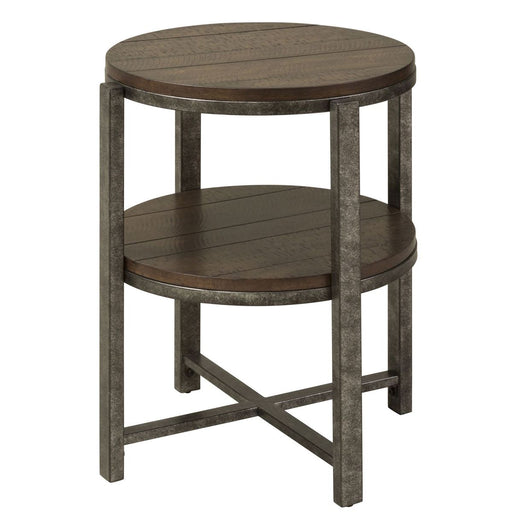 Liberty Breckinridge Round End Table in Mahogany - Furniture 4 Less (Jacksonville, NC)