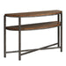 Breckinridge Demilune Sofa Table in Mahogany - Furniture 4 Less (Jacksonville, NC)
