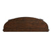 Breckinridge Demilune Sofa Table in Mahogany - Furniture 4 Less (Jacksonville, NC)
