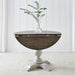 Liberty Furniture Cottage Lane Drop Leaf Single Pedestal Table in Antique White - Furniture 4 Less (Jacksonville, NC)
