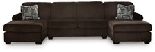 Kimlee Sectional with Double Chaise - Furniture 4 Less (Jacksonville, NC)