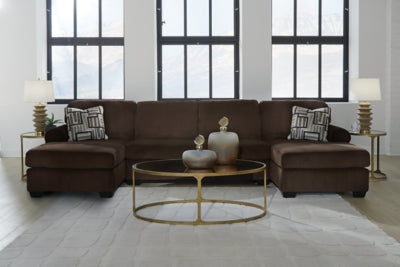 Kimlee Sectional with Double Chaise - Furniture 4 Less (Jacksonville, NC)