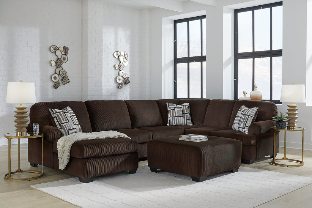 Kimlee Sectional with Chaise - Furniture 4 Less (Jacksonville, NC)