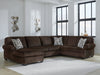Kimlee Sectional with Chaise - Furniture 4 Less (Jacksonville, NC)