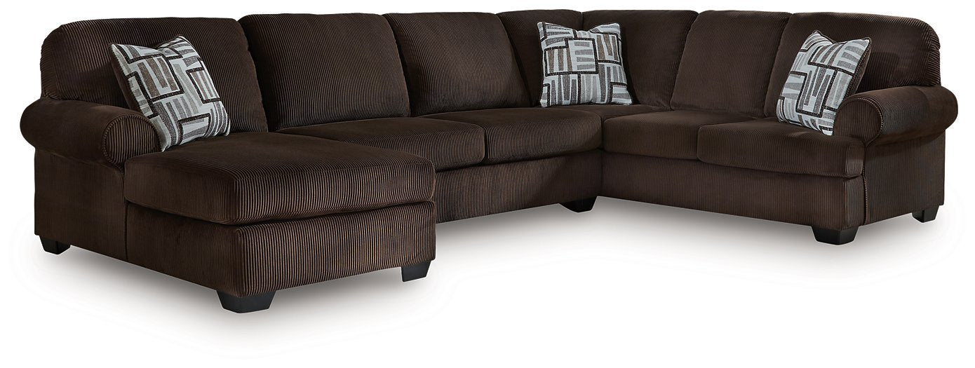 Kimlee Sectional with Chaise - Furniture 4 Less (Jacksonville, NC)