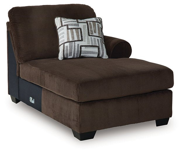 Kimlee Sectional with Chaise - Furniture 4 Less (Jacksonville, NC)