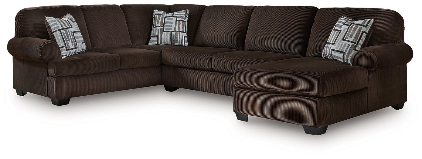 Kimlee Sectional with Chaise - Furniture 4 Less (Jacksonville, NC)