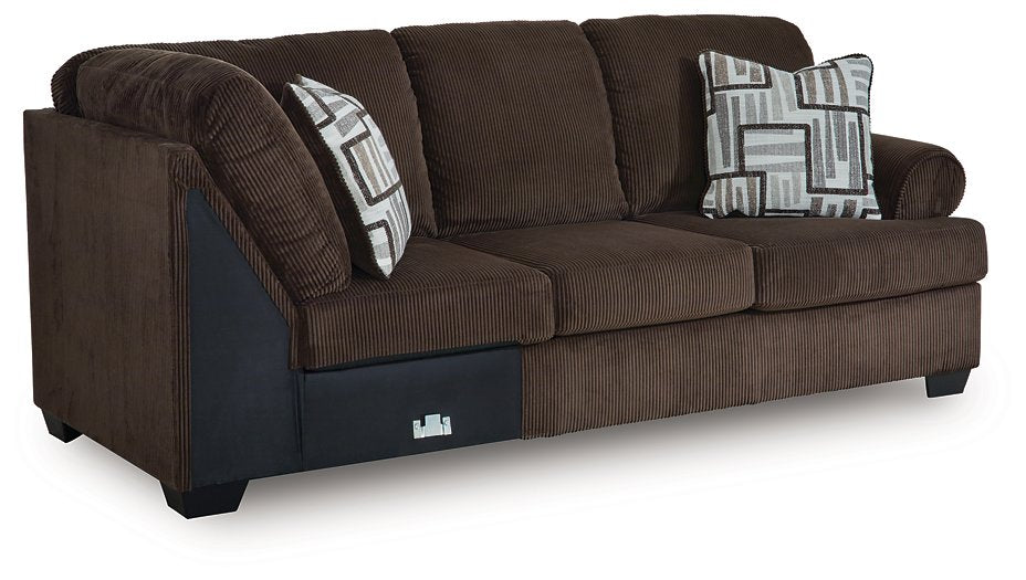 Kimlee Sectional with Chaise - Furniture 4 Less (Jacksonville, NC)