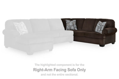 Kimlee Sectional with Chaise - Furniture 4 Less (Jacksonville, NC)
