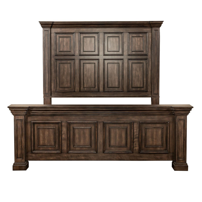 Big Valley King Panel Bed - Furniture 4 Less (Jacksonville, NC)