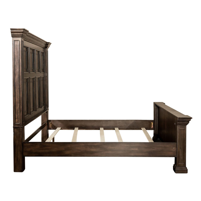 Big Valley King Panel Bed - Furniture 4 Less (Jacksonville, NC)