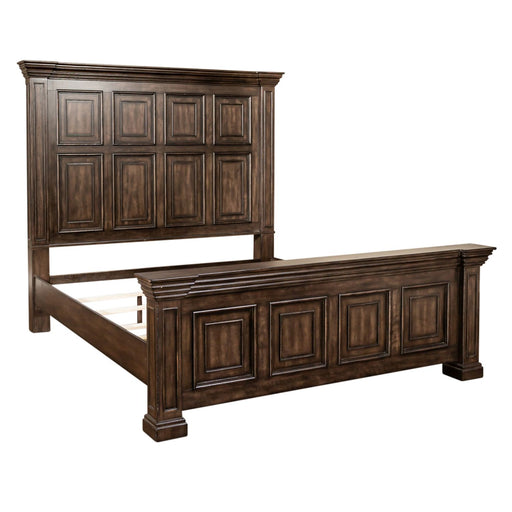 Big Valley King Panel Bed, Dresser & Mirror, Night Stand - Furniture 4 Less (Jacksonville, NC)