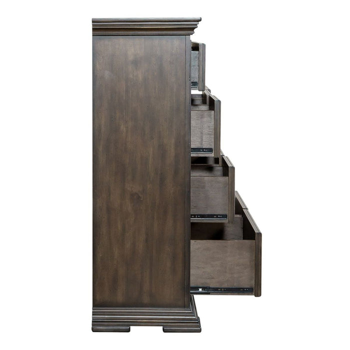 Liberty Furniture Big Valley 10 Drawer Chesser in Brownstone - Furniture 4 Less (Jacksonville, NC)