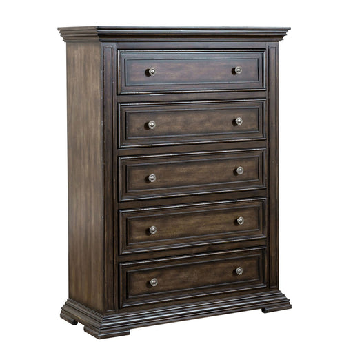 Big Valley 5 Drawer Chest - Furniture 4 Less (Jacksonville, NC)