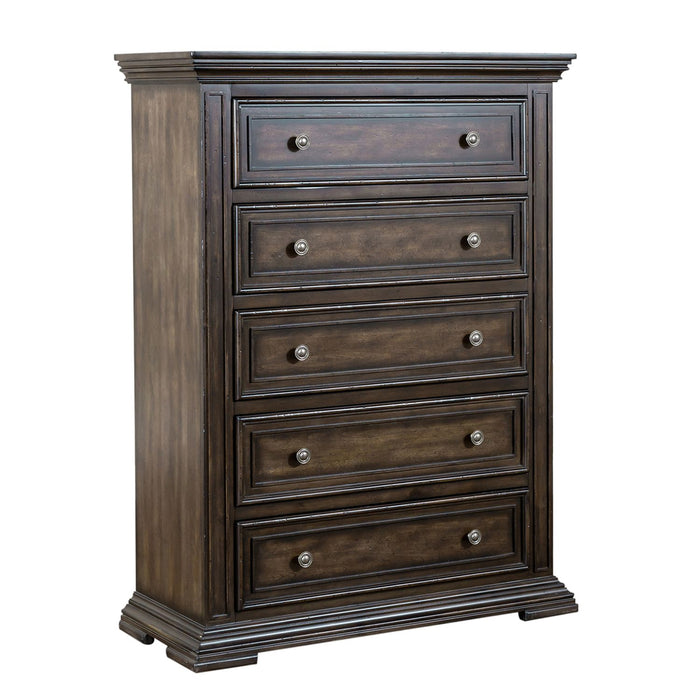 Big Valley 5 Drawer Chest - Furniture 4 Less (Jacksonville, NC)