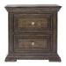 Big Valley 2 Drawer Night Stand w/ Charging Station - Furniture 4 Less (Jacksonville, NC)