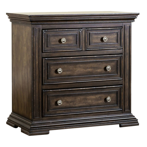 Big Valley Bedside Chest w/ Charging Station - Furniture 4 Less (Jacksonville, NC)