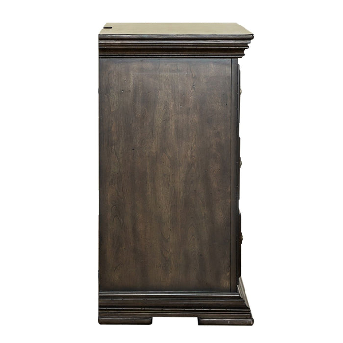 Big Valley Bedside Chest w/ Charging Station - Furniture 4 Less (Jacksonville, NC)