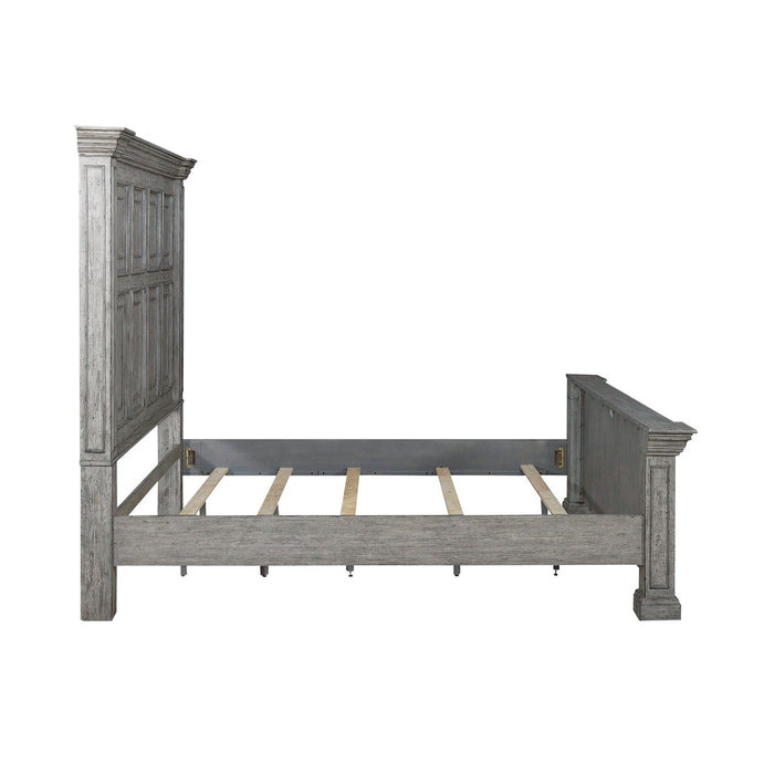 Big Valley King Panel Bed - Furniture 4 Less (Jacksonville, NC)