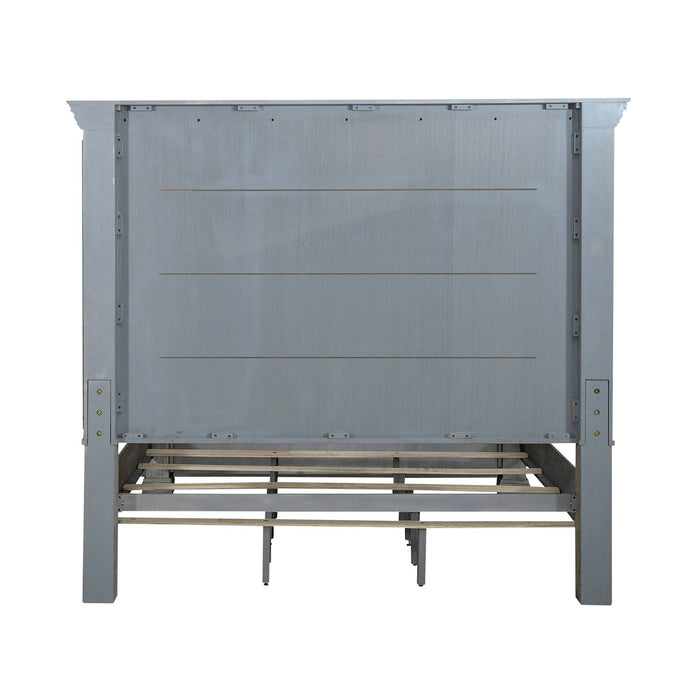 Big Valley King Panel Bed - Furniture 4 Less (Jacksonville, NC)