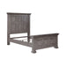 Liberty Furniture Big Valley King Mansion Panel Bed in Graystone - Furniture 4 Less (Jacksonville, NC)